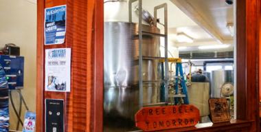 link to full image of Six Rivers Brewery brew room