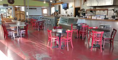 link to full image of Fieldbrook Market & Eatery dining area 1