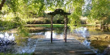 link to full image of Fieldbrook Winery pond 4