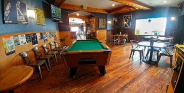 link to full image of Six Rivers Brewery billiards 2