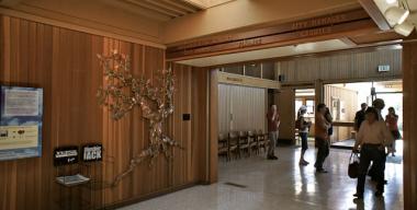 link to full image of Arcata City Hall interior