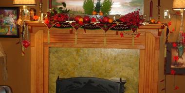 link to full image of Gauche Manor Fireplace