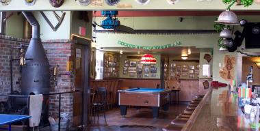 link to full image of Logger Bar pool table