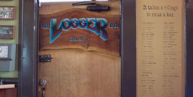 link to full image of Logger Bar decor