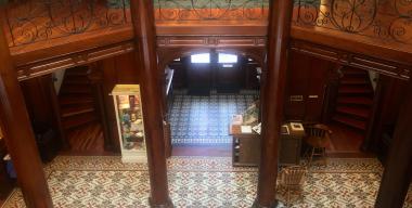 link to full image of Morris Graves Museum looking down into lobby